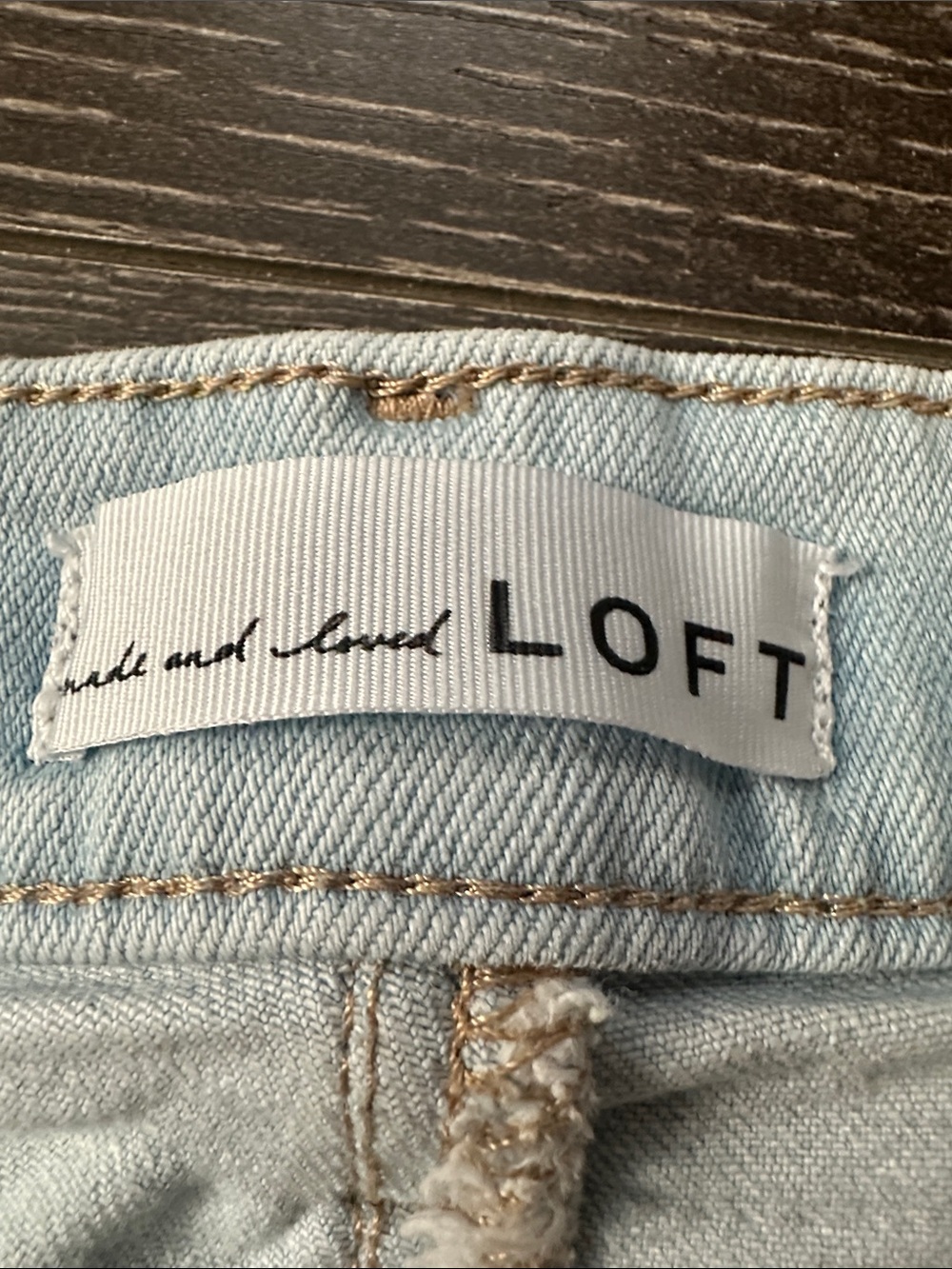 LOFT Light Wash Denim Jeans - Picture 2 of 4